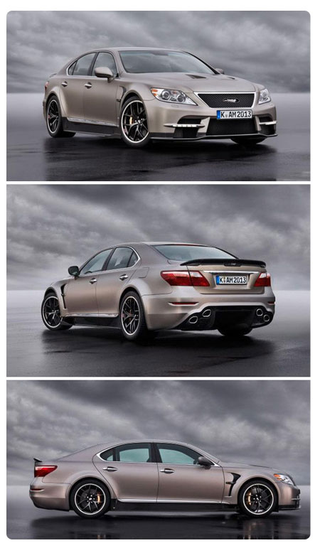 Illustration for article titled TMG Sports 650: A 650 Horsepower, Twin Turbo Lexus LS